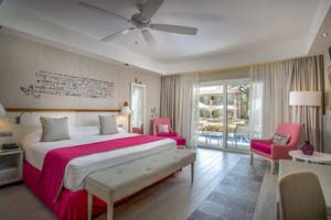 Romance Deluxe Swim Up rooms at Catalonia Royal La Romana